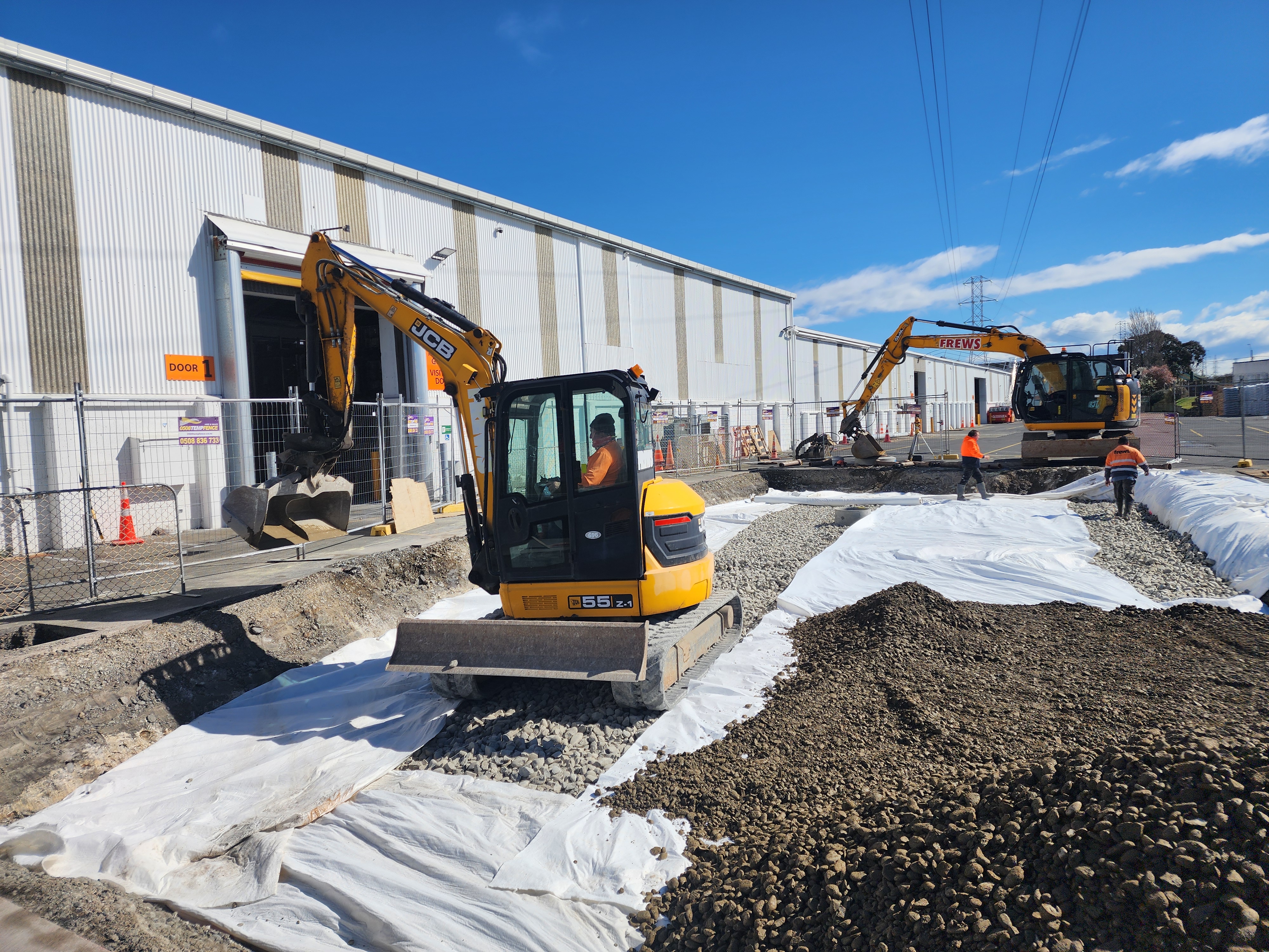 Frews earthworks